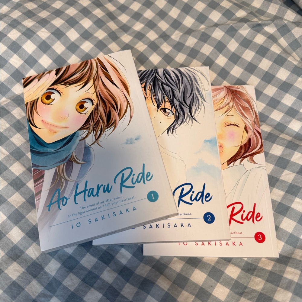 Ao Haru Ride Manga Volumes 1-3